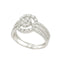 Floral Cluster Diamond Ring