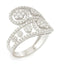 Vintage Floral Diamond Ring