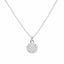 Classic Halo Diamond Pendant Necklace
