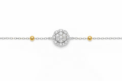 Elegant Flower Bracelet