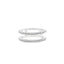 Double Band Diamond Ring