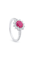 Elegant Ruby Ring