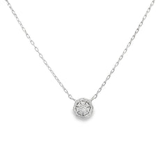Elegant Diamond Pendant Necklace