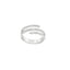 Triple Row Diamond Ring