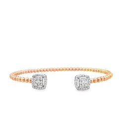Elegant Gold and Diamond Bracelet