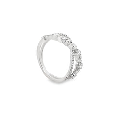 Intertwined Diamond Ring