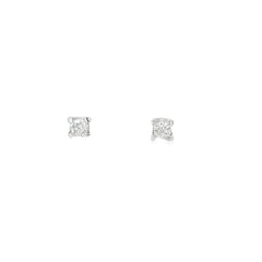 Elegant Diamond Stud Earrings
