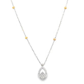 Elegant Teardrop Pendant Necklace