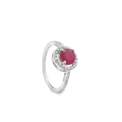 Elegant Ruby Ring