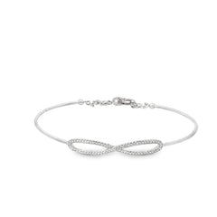Elegant infinity bracelet