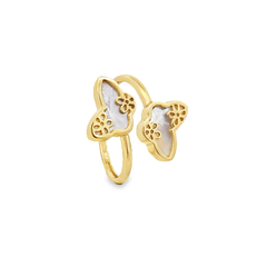 Elegant Gold Butterfly Ring