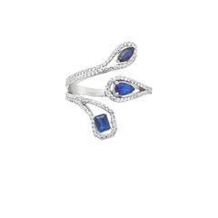 Elegant Blue Sapphire Ring