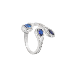 Elegant Blue Sapphire Ring