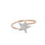 Pavé Star Diamond Ring