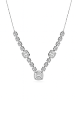 Elegant diamond necklace