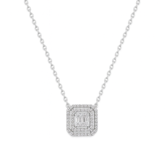 Diamond Necklace in 18k Gold