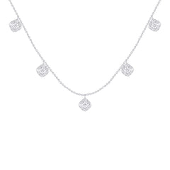 Diamond Necklace 18k Gold