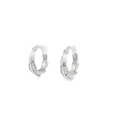 Shop 18K Gold Diamond Twisted Hoop Earrings by Amadura Jewelry. 0.28 CT G VS1 natural diamonds. Visit El Korba & Citystars. IGI, GIA & HRD certificates.