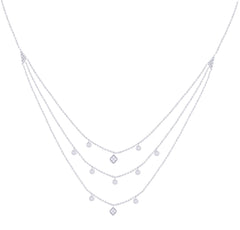 Diamond Necklace 18k Gold