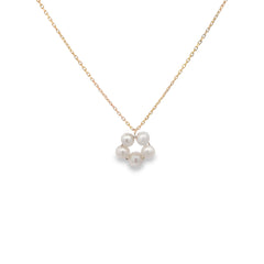 Pearl Necklace in 18k gold