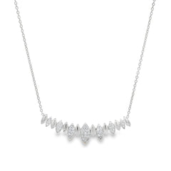 Elegant Necklace with Diamond Accents