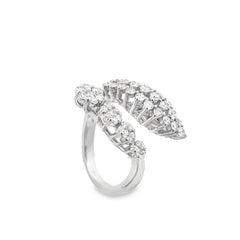 Elegant Diamond Cluster Ring