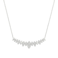 Elegant Necklace with Diamond Accents