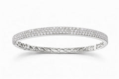 Pavé Diamond Bangle