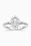 Marquise Halo Diamond Ring In 18K Gold