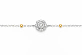 Shop the Elegant Flower Diamond Bracelet by Amadura Jewelry. Visit El Korba & Citystars Mall. IGI, GIA & HRD certificates upon request.