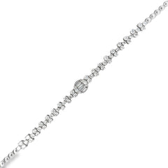 Shop the Emerald Cut Diamond Tennis Bracelet in 18K Gold by Amadura Jewelry. Visit El Korba & Citystars Mall. IGI, GIA & HRD certificates upon request.