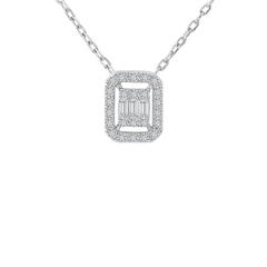Diamond Frame Pendant