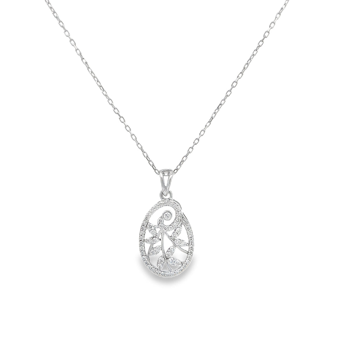 Filigree Diamond Pendant Main image