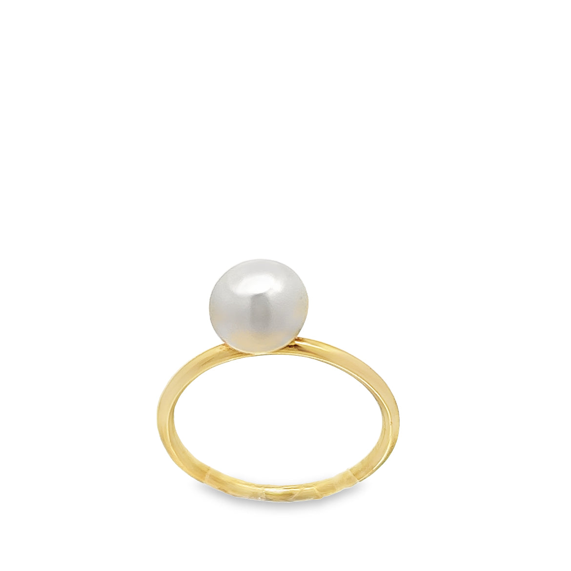 Pearl ring in 18k Gold