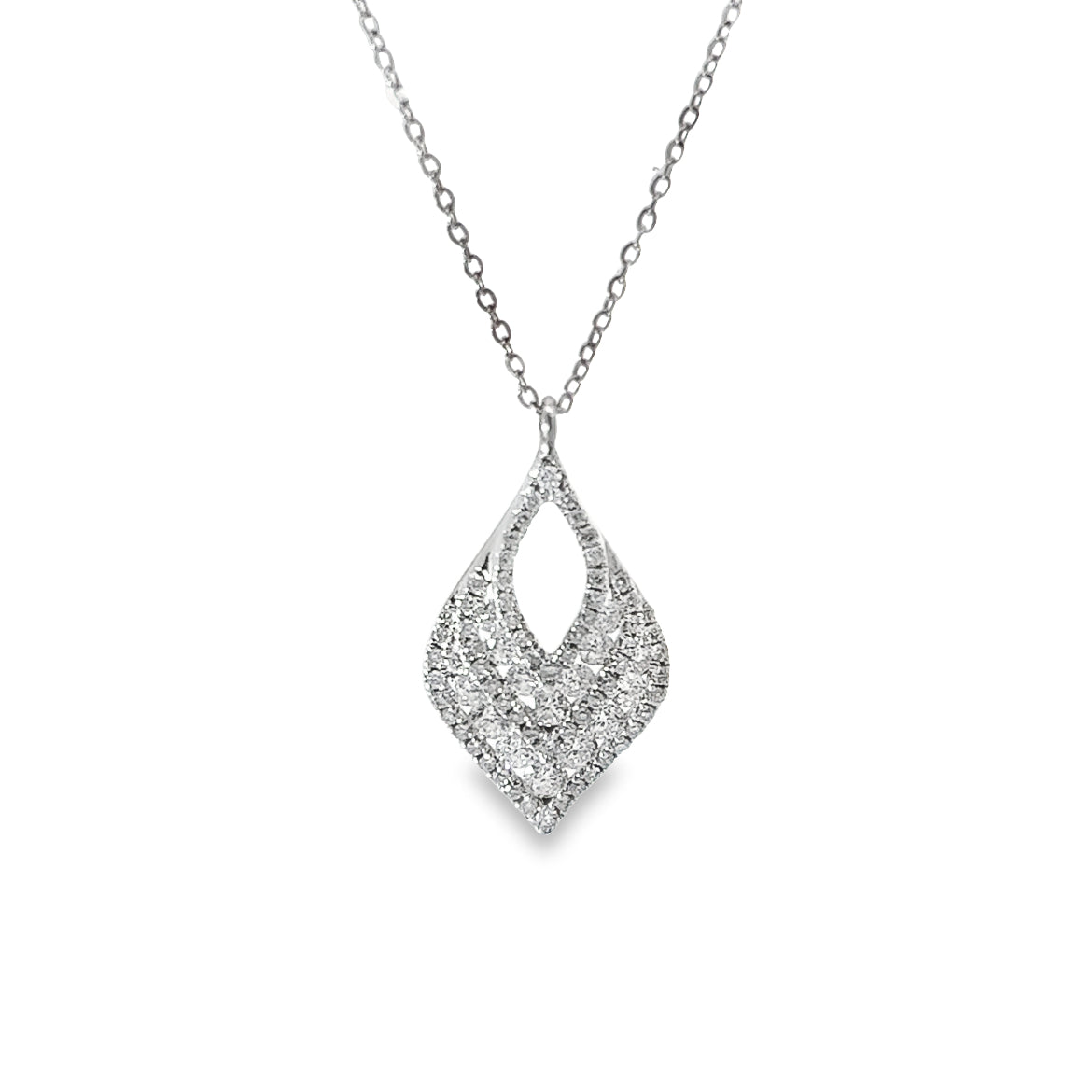Marquise Diamond Drop Necklace