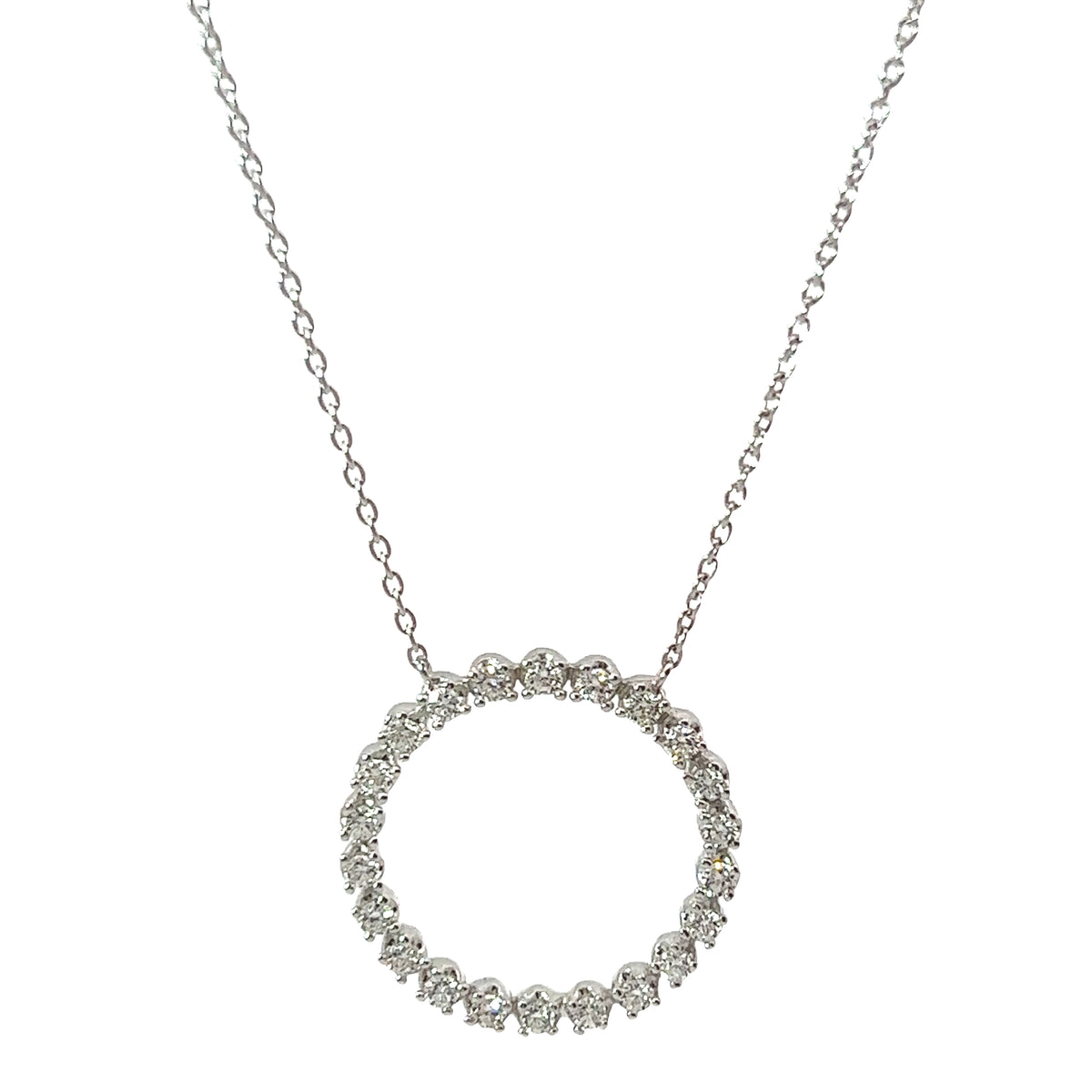 Diamond Circle necklace