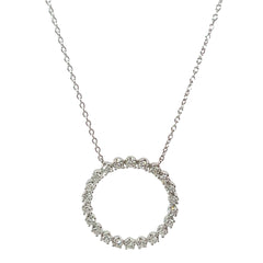 Diamond Circle necklace