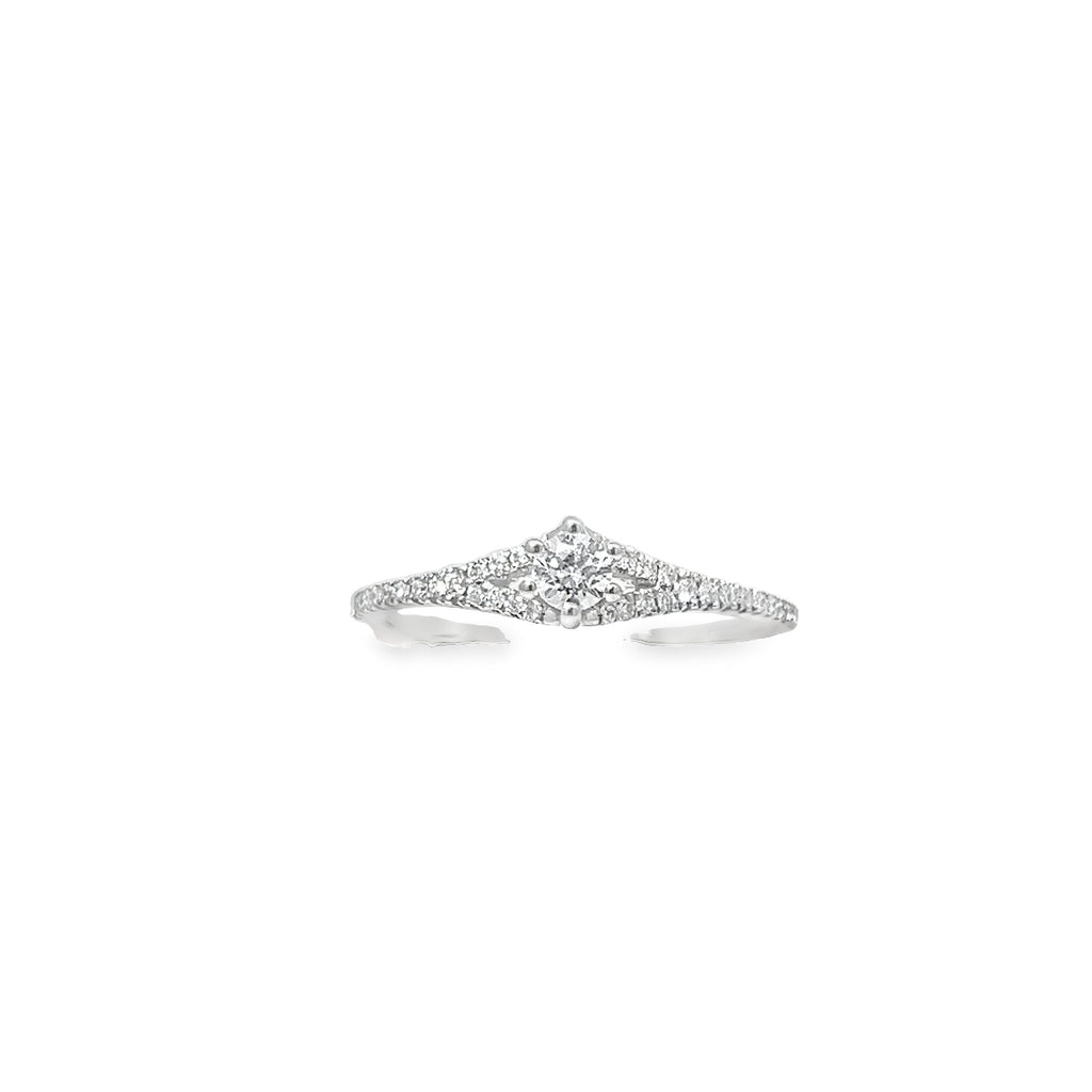 Twist Diamond Ring