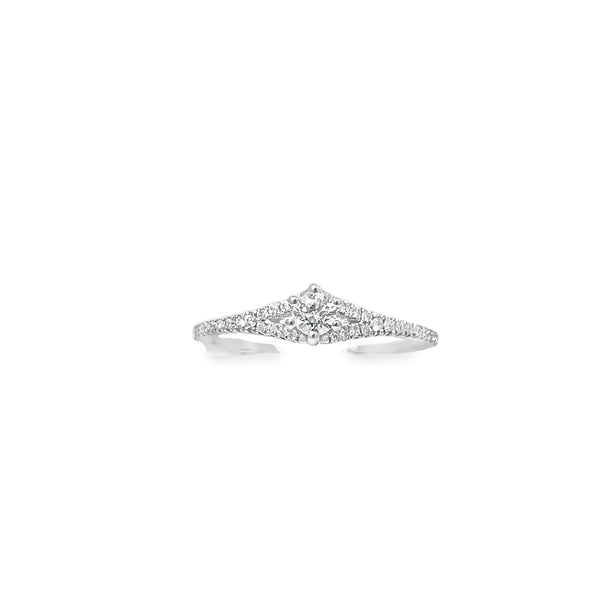 Twist Diamond Ring