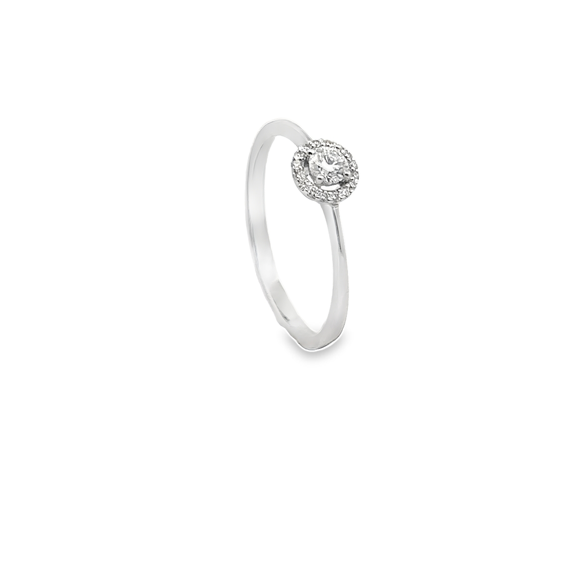 Oval Halo Diamond Ring Main image