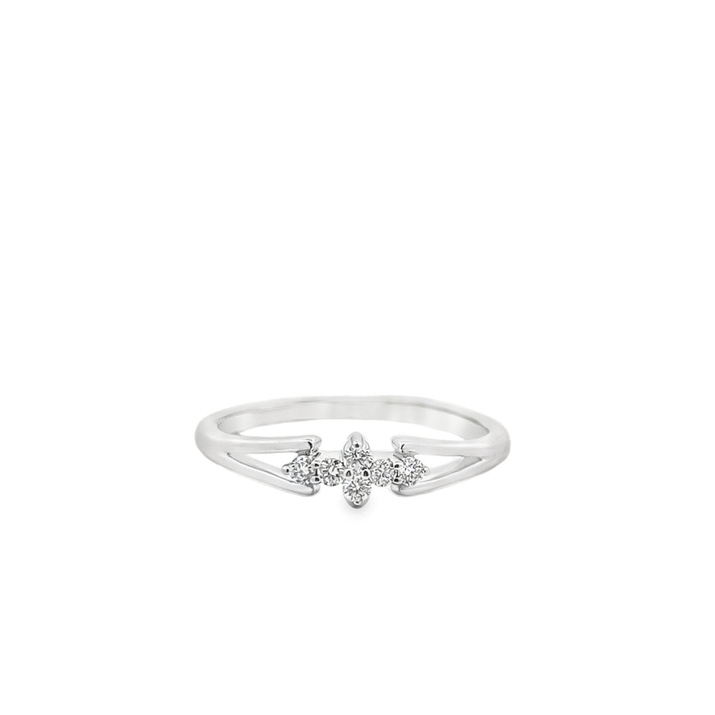 Petal Diamond Ring