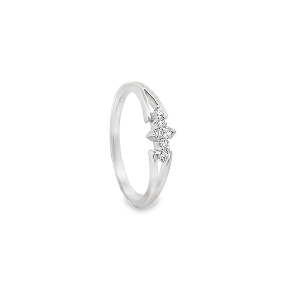 Petal Diamond Ring