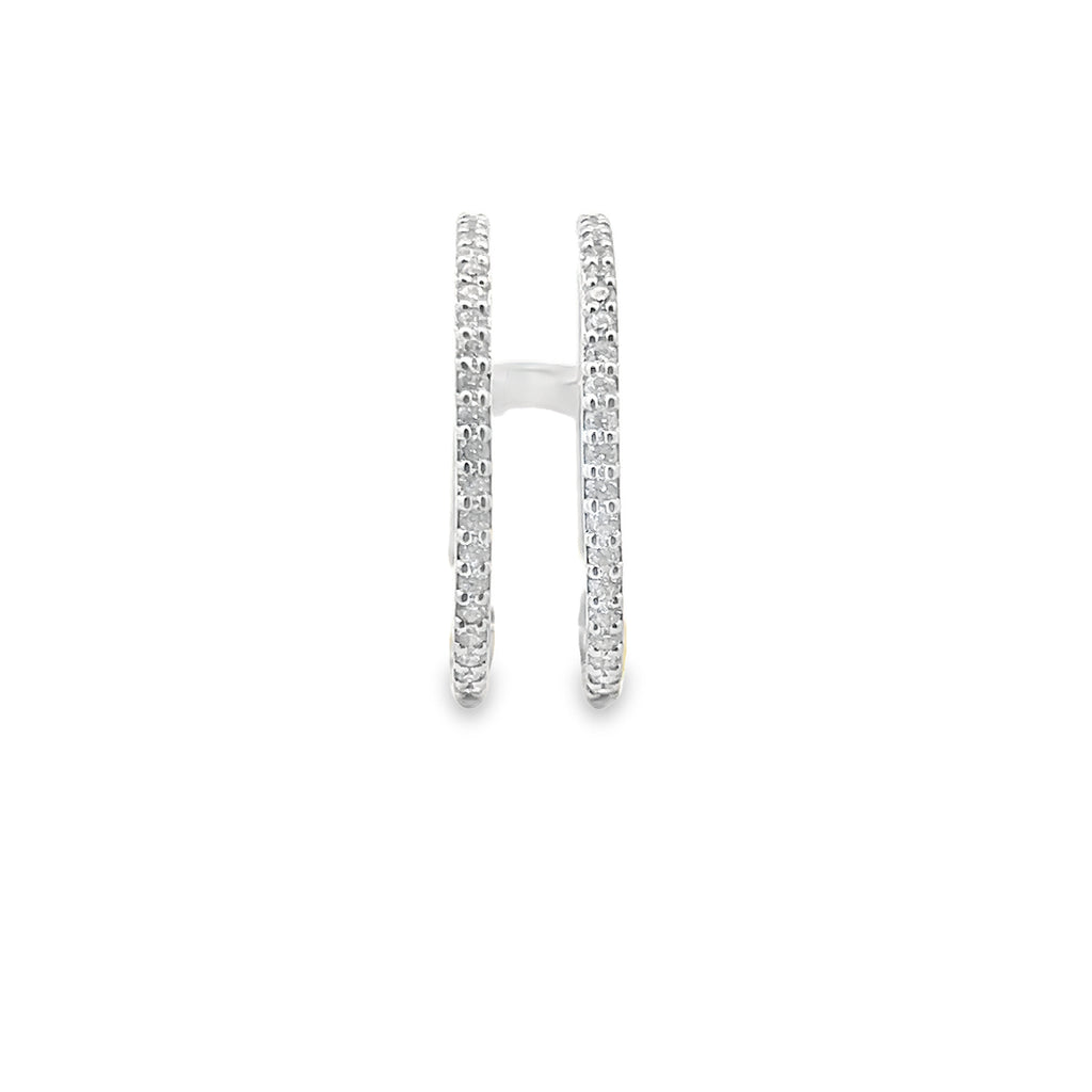 Double Band Diamond Ring