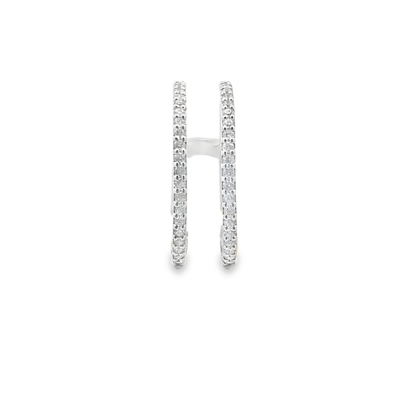 Double Band Diamond Ring