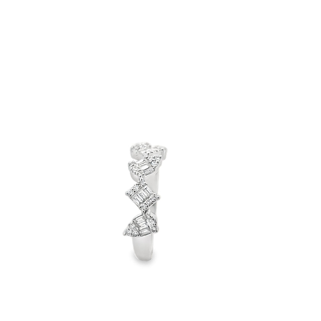 Baguette Diamond Wrap Ring