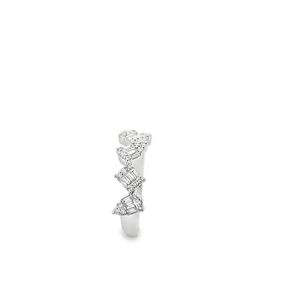 Baguette Diamond Wrap Ring