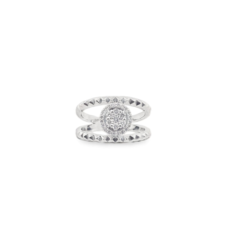 Diamond Cluster Statement Ring Main image