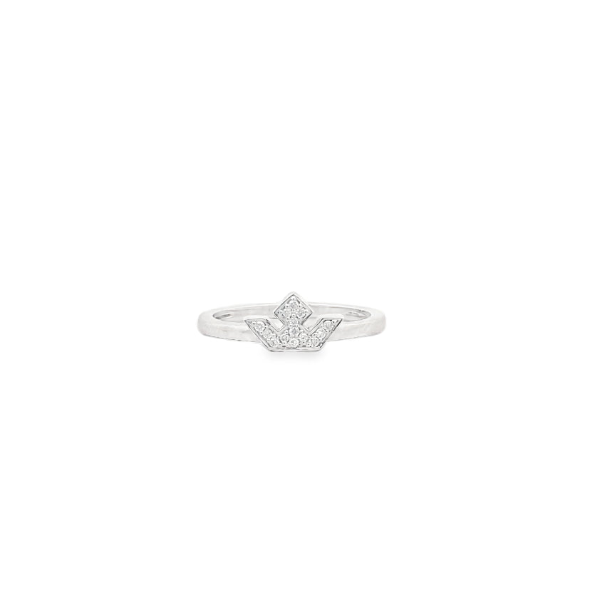 Crown Tiara Diamond Ring