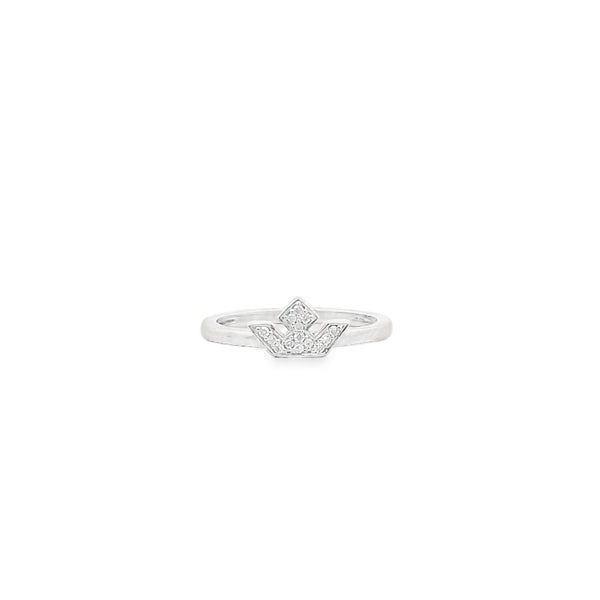 Crown Tiara Diamond Ring
