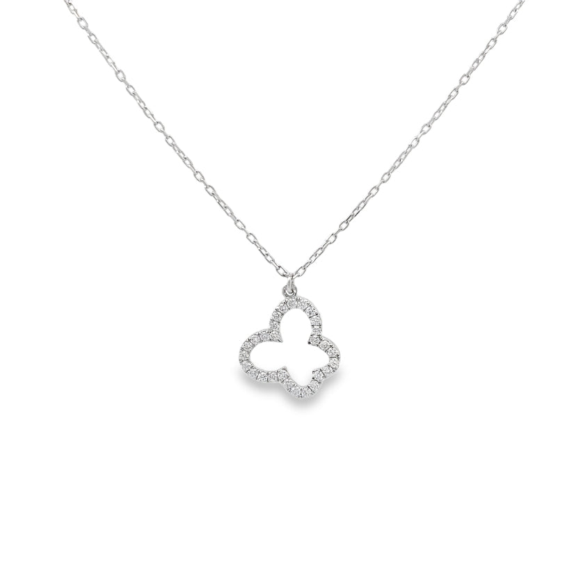 Diamond Clover Necklace Main image